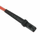 C2G 3m MTRJ-SC 62.5/125 OM1 Duplex Multimode PVC Fiber Optic Cable - Orange