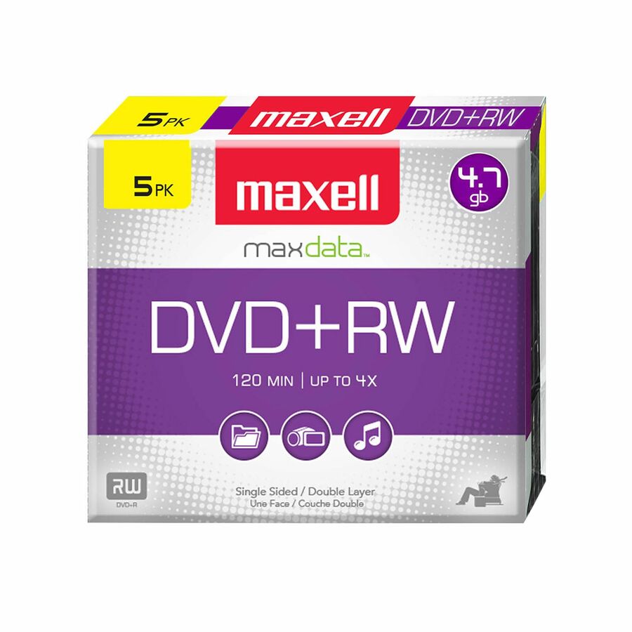 Maxell 4x DVD+RW Media