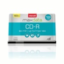 Maxell CD-R700 CD Recordable Media - CD-R - 48x - 700 MB - 50 / Pack