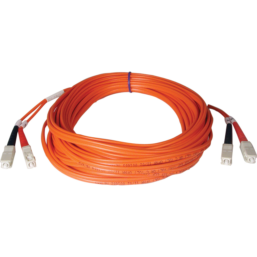 Tripp Lite by Eaton 5M Duplex Multimode 50/125 Fiber Optic Patch Cable SC/SC 16' 16ft 5 Meter
