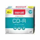Maxell CD-R700 CD Recordable Media - CD-R - 40x - 700 MB - 10 Pack