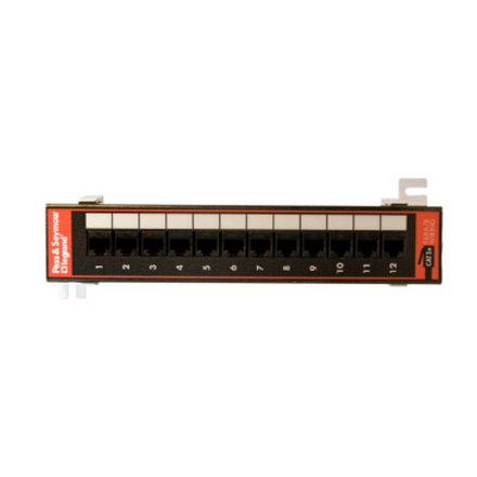 On-Q Cat 5e Wall-Mount Patch Panel with 89D Bracket