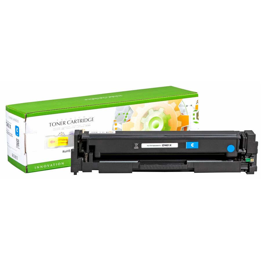 Static Control Laser Toner Cartridge - Single Pack CF401X - Cyan - 1 Pack