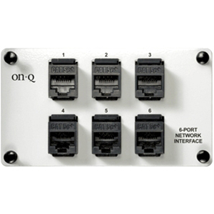 On-Q 6-Port Network Interface Module
