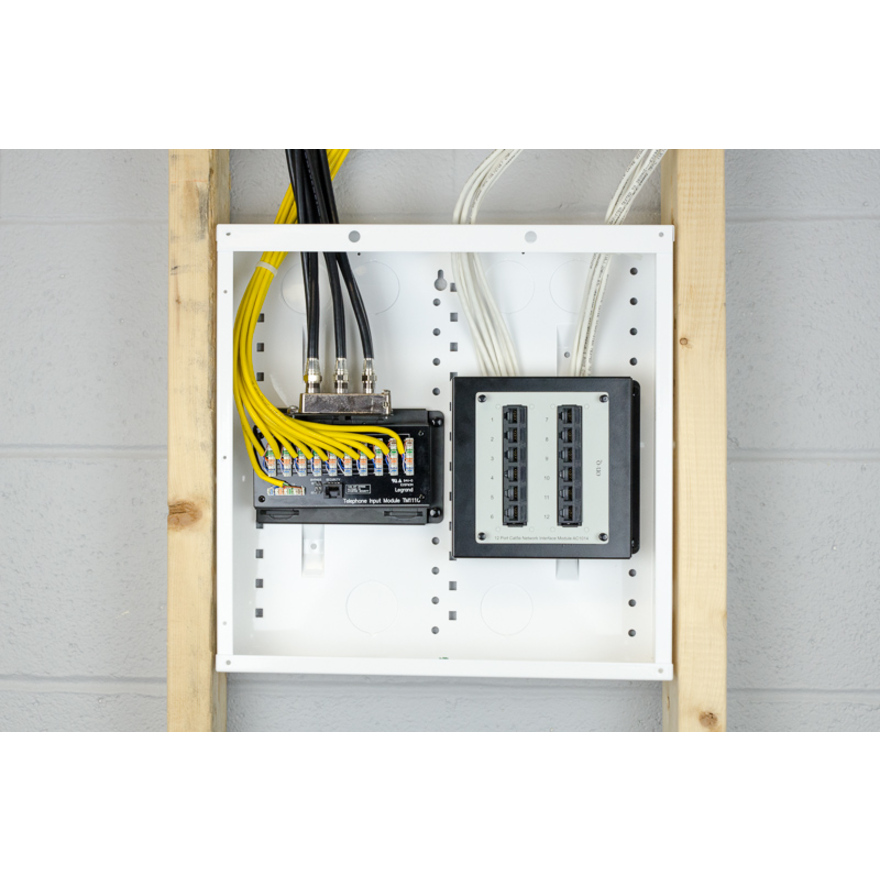 On-Q 12-Port Cat 5e Network Interface Module