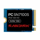 SanDisk PC SN7100S SDFPTSL-2T00 2 TB Solid State Drive - M.2 2230 Internal - PCI Express NVMe (PCI Express NVMe 4.0 x4)