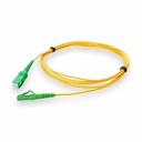 AddOn 5m ASC to ALC Yellow OS2 Simplex OFNR (Riser-Rated) SMF Fiber Patch Cable