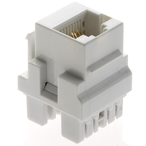On-Q RJ45 Cat 5e Keystone Insert, Black (M20)