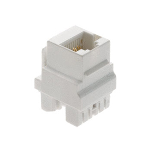 On-Q RJ45 Cat 5e Keystone Insert, White (M20)