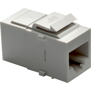 On-Q Cat 5e RJ45 Coupler Keystone Insert, White