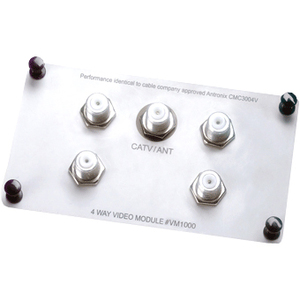 On-Q 1X4 Enhanced Passive Video Splitter/Combiner
