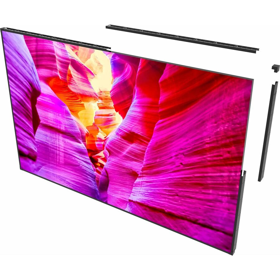 Peerless-AV® SEAMLESS DS-LEDTK Trim Kit for LED Display, Video Wall - Magic Black II