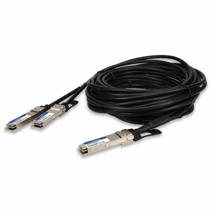 AddOn Mellanox® MCA7J50-H005R Compatible TAA 200GBase-CU QSFP56 to 2xQSFP56 Direct Attach Cable (Active Twinax, 5m, Infiniband HDR)