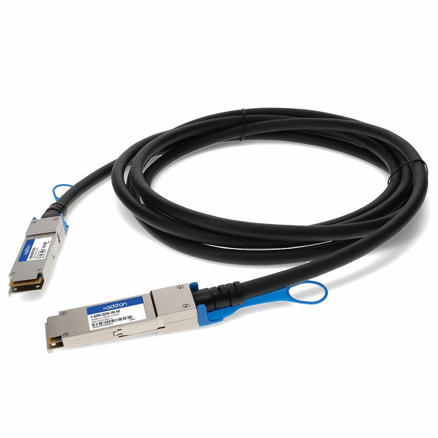 AddOn Arista Networks C-Q200-Q200-1M Compatible TAA Compliant 200GBase-CU QSFP56 Direct Attach Cable (Passive Twinax 1m)