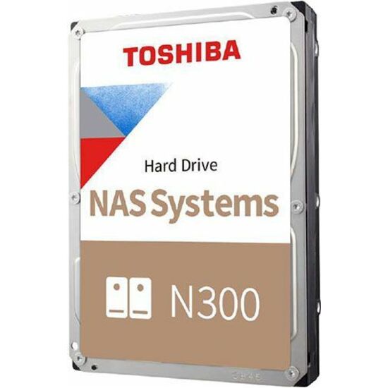 Toshiba N300 HDWG51JXZSTA 18 TB Hard Drive - 3.5" Internal - SATA (SATA/600) - Conventional Magnetic Recording (CMR) Method