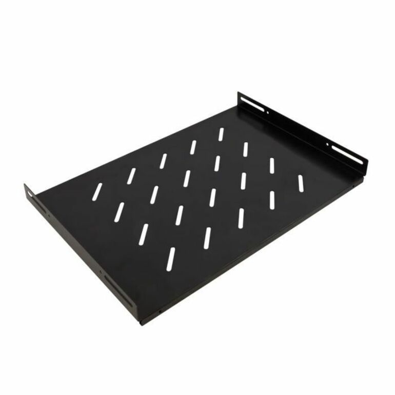 Rack Solutions 1U Fixed Side Mount Shelf 430mm Depth for Wall Mount Cabinets