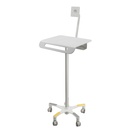 CTA Digital Medical Grade Anti-Microbial Floor Stand with VESA Compatibility