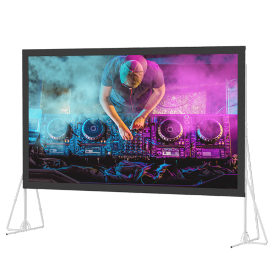 Da-Lite Heavy Duty Fast-Fold Deluxe 184" Projection Screen