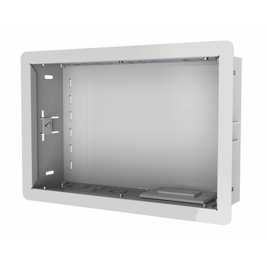 Peerless-AV® 14"x9" In-Wall Box for Recessed Power and AV Components with optional Surge Protector