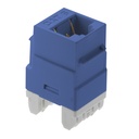 On-Q RJ45 Cat 6 Keystone Insert, Blue (M20)