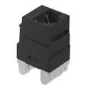 On-Q RJ45 Cat 6 Keystone Insert, Black (M20)