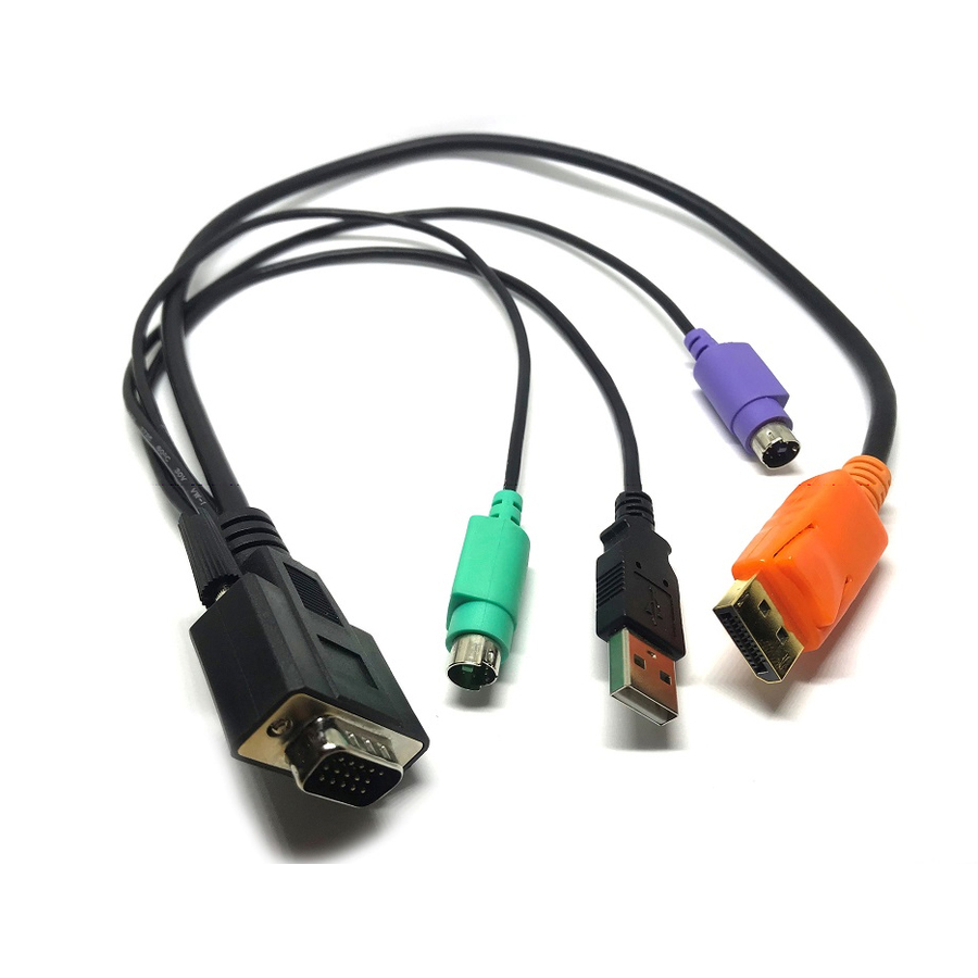 Lantronix Cable for Spider Duo-PS/2, Computer Input, Standard 21.6"