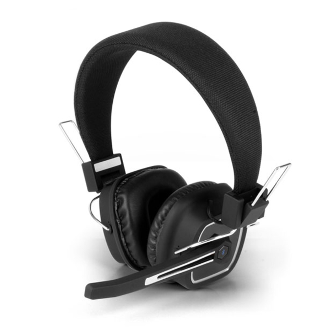 Aluratek Bluetooth Wireless Stereo Headset with Boom Microphone and Bluetooth Dongle