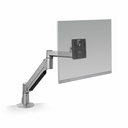 HAT 7000-1000-124 Mounting Arm for Monitor, Flat Panel Display - Silver - Landscape/Portrait