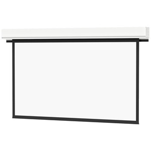 Da-Lite Advantage Projection Screen - Projector Screen w/ Plenum-Rated Case and Trim - High Contrast Matte White - 130in