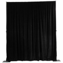 Da-Lite Background Drapery Panels - 16ft height x 13ft width - Gray