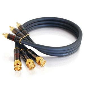 C2G 150ft SonicWave RCA to BNC Component Video Cable