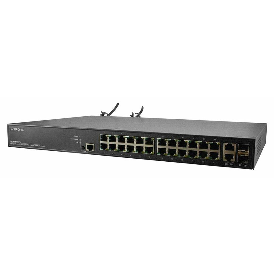 Lantronix SM24TBT2DPB Ethernet Switch