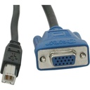 C2G 10ft USB 2.0 + SXGA KVM Cable