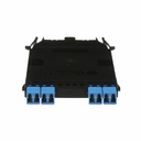 Panduit OS2 HD Flex Cassette,6-Port, 4-to-1 Conversion, Std IL, Universal - 2
