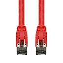 AddOn 5ft Red CAT 8 Shielded (S/FTP) PVC Ethernet Cable Snagless Easy Boot RJ-45 M/M