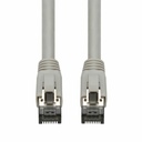 AddOn 7ft Gray CAT 8 Shielded (S/FTP) PVC Ethernet Cable Snagless Easy Boot RJ-45 M/M
