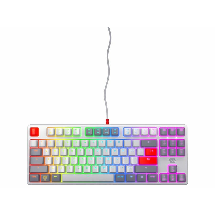CHERRY XTRFY K4V2 RGB TKL Wired Mechanical Gaming Keyboard