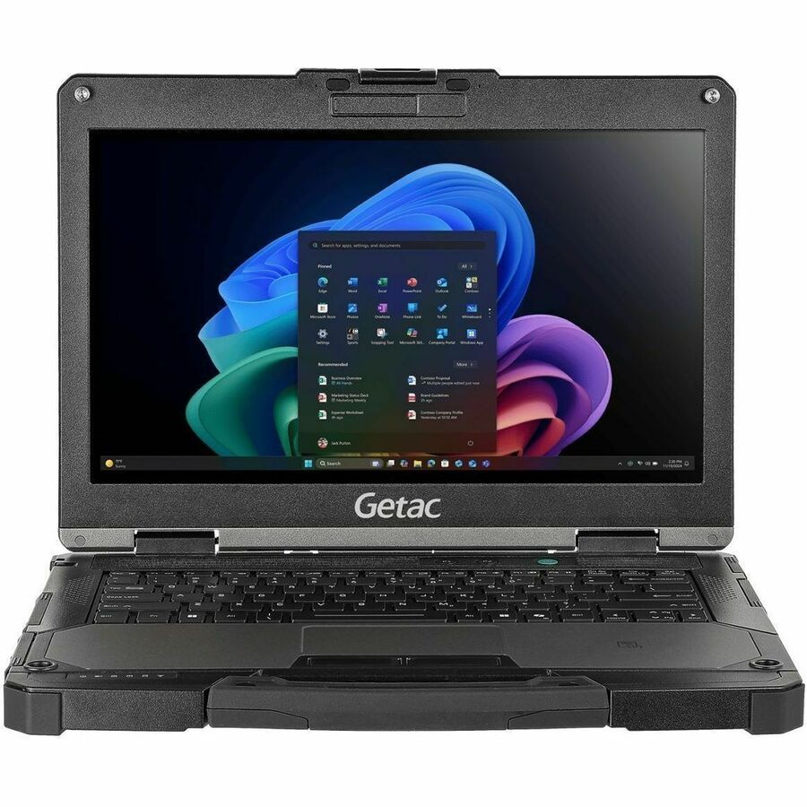 Getac B360 B360 G3 13.3" Touchscreen Rugged Notebook - Full HD - Intel Core Ultra 5 225H - Smart Card Reader