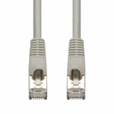 AddOn 4ft Gray CAT 7 Shielded (S/FTP) PVC Ethernet Cable Snagless Bubble Boot RJ-45 M/M