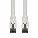 AddOn 2ft White CAT 8 Shielded (S/FTP) PVC Ethernet Cable Snagless Easy Boot RJ-45 M/M