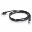 Quiktron Q-Series Patch Cords, CAT5E, Booted, Black, 10 FT
