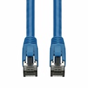 AddOn 50ft Blue CAT 8 Shielded (S/FTP) PVC Ethernet Cable Snagless Easy Boot RJ-45 M/M