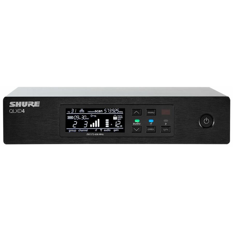 Shure QLXD4 Digital Wireless Receiver