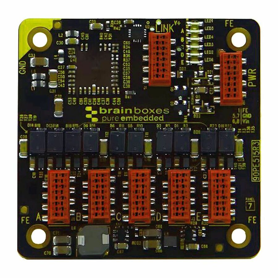 Brainboxes Pure Embedded 1G 5 Port Industrial Ethernet Switch