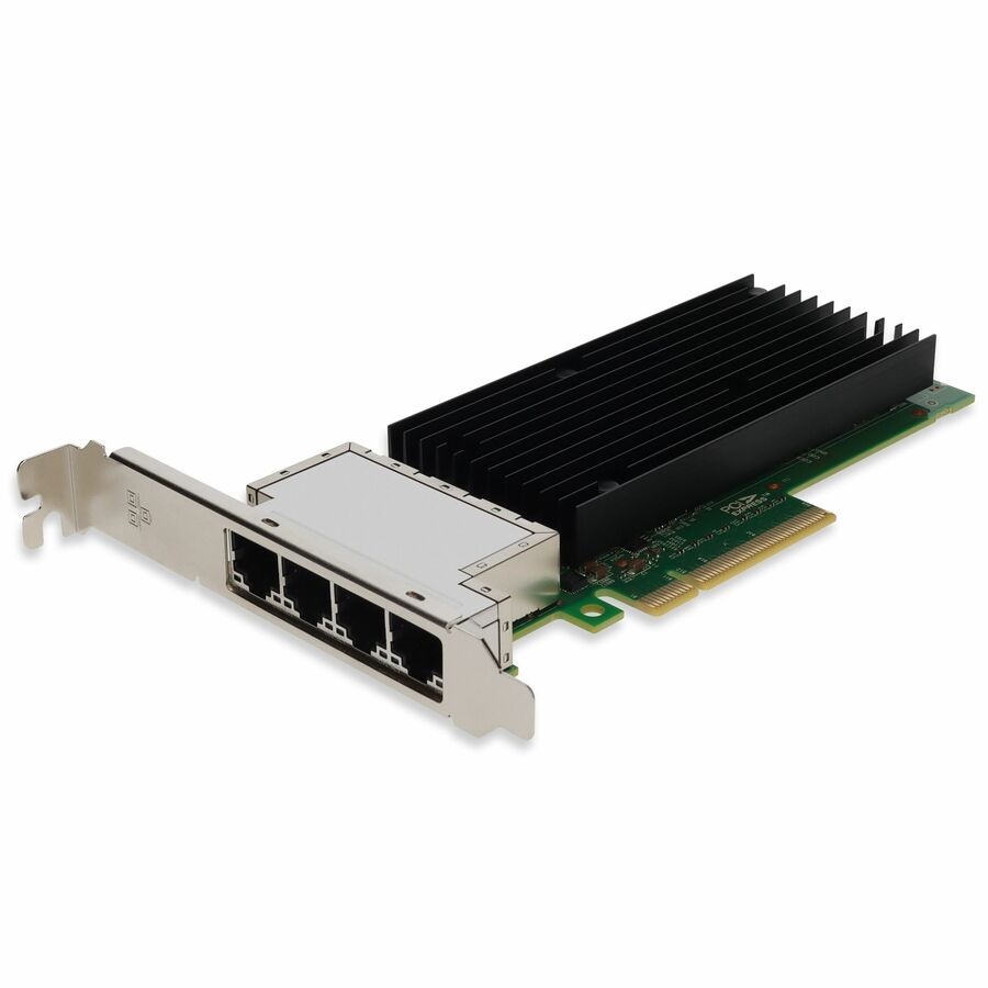 AddOn 10Gbs Quad RJ-45 Port 100m PCIe 3.0 x8 Network Interface Card based on Intel XL710 Chipset