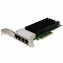 AddOn 10Gbs Quad RJ-45 Port 100m PCIe 3.0 x8 Network Interface Card based on Intel XL710 Chipset