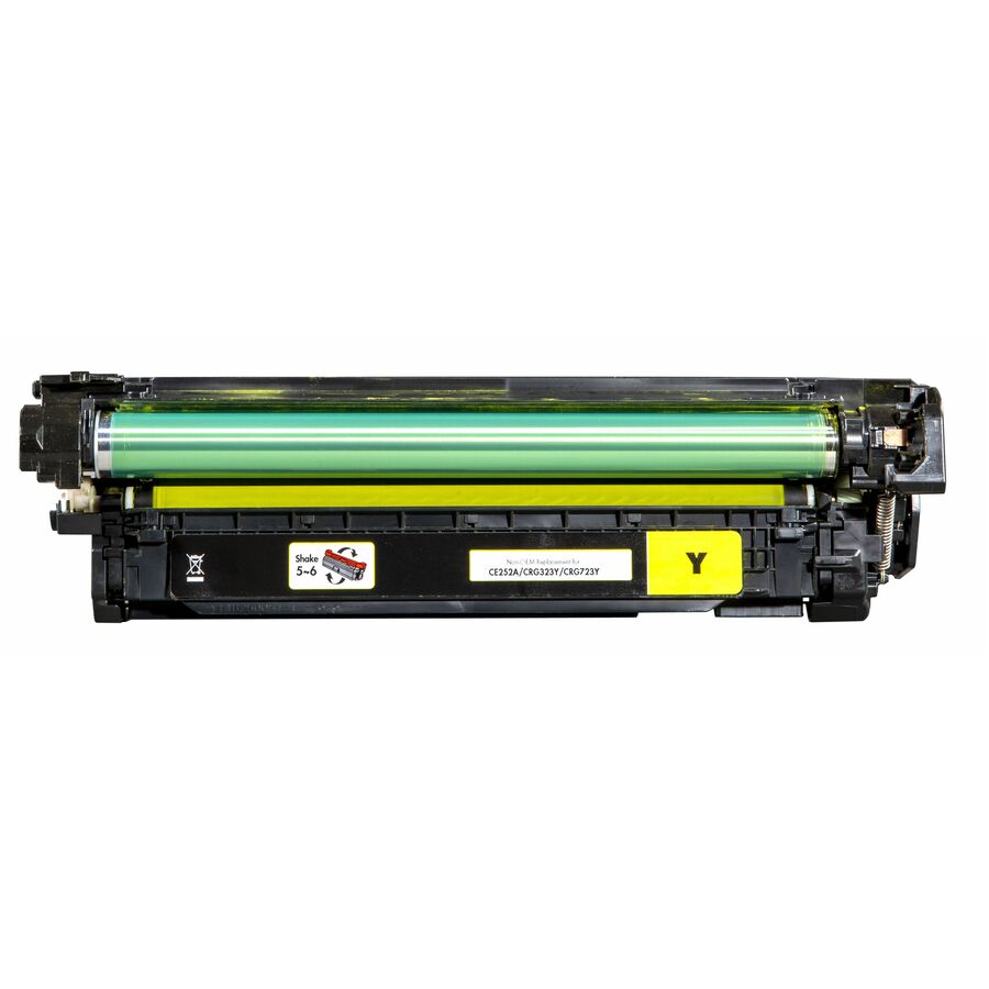 Static Control Remanufactured Laser Toner Cartridge - Alternative for HP, Canon CRG-723, CRG-323, GPR-29, 504A (2641B002, 2641B003, 2641B004, CE252A) - Yellow Pack