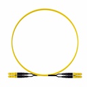 Panduit 2 Fiber, OM4+, Colored D-Yellow LC Duplex, Plenum