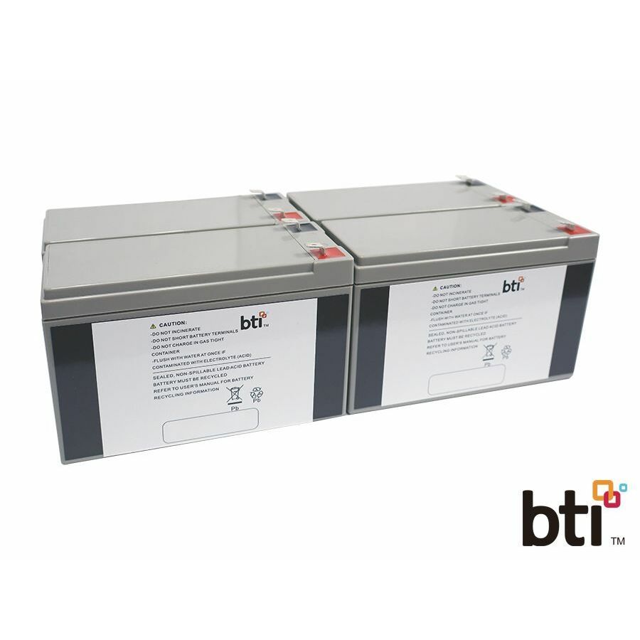 BTI 12V9AH-T2-BATT-PK4-BTI 12V 9AH 1-CELL T2/F2 SEALED LEAD ACID BATTRY (PACK OF 4) - 2yr Warranty