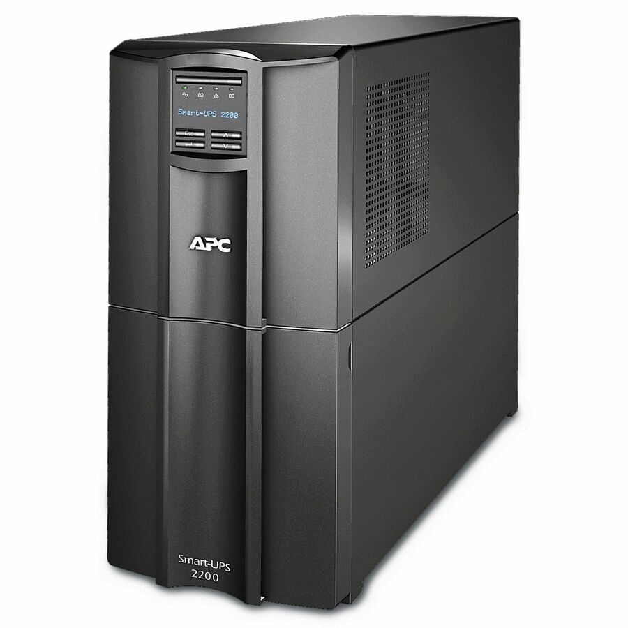 APC Smart-UPS, Line Interactive, 2200VA, Tower, 120V, 8 NEMA 5-15R+2 NEMA 5-20R outlets, SmartConnect Port+SmartSlot, AVR, LCD [TAA]